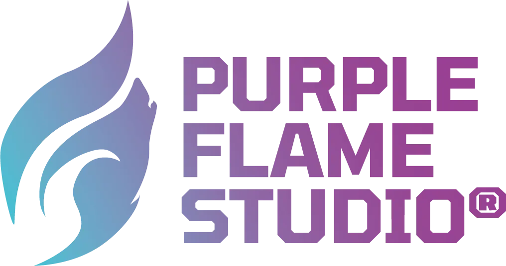 Purple Flame Studio Logo